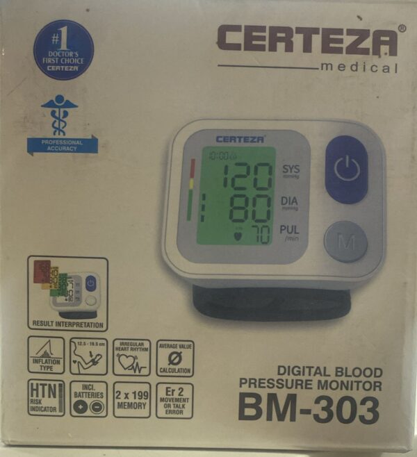 BLOOD PRESSURE MONITOR